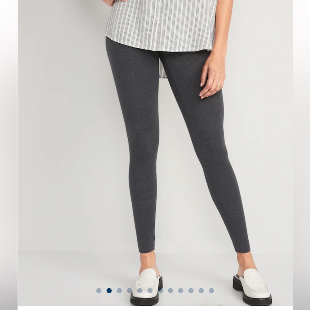 leggings. mid rise. - Picture 4 of 5